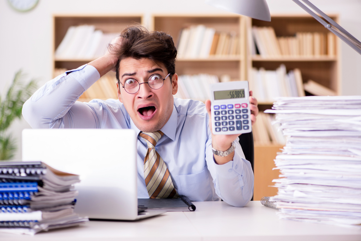 Funny Accountant Bookkeeper  